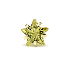 14k/18k Gold 큰 별 피어싱(바두께1mm, 1.2mm)